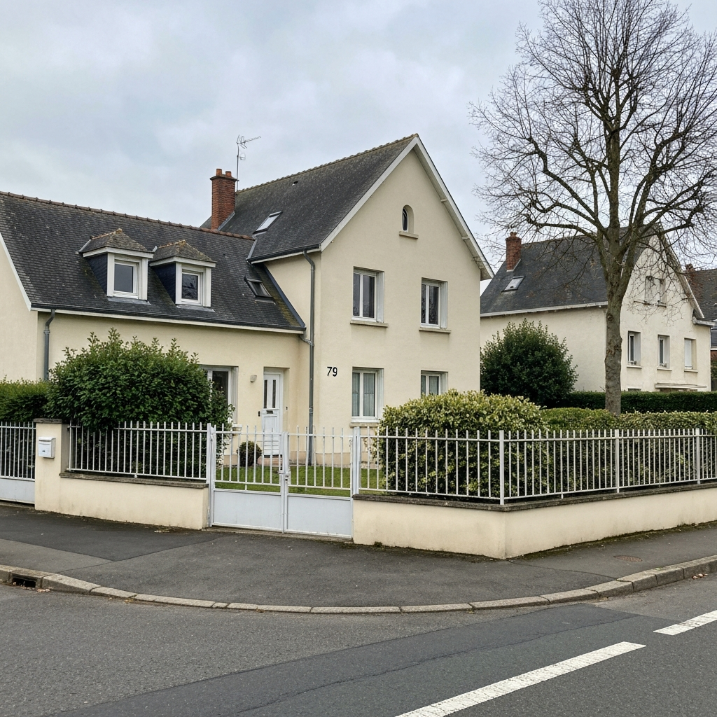 Vue aérienne de Vert-Saint-Denis avec maisons et terrains pour estimation immobilière