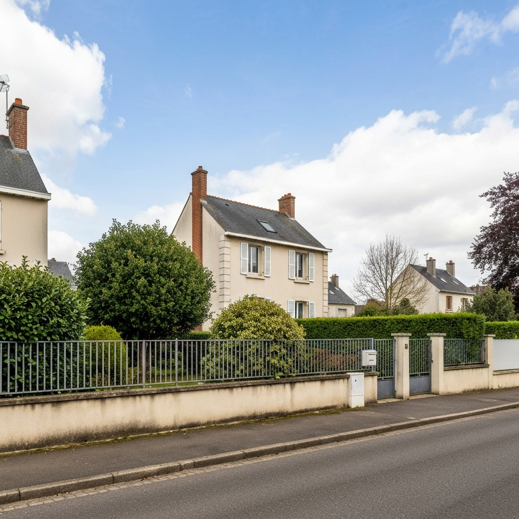 Vue d'une maison à Cesson 77240 pour estimation