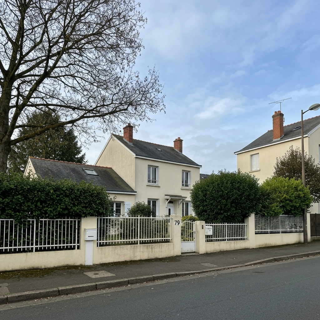 Vue aérienne d'une maison à Vert-Saint-Denis pour estimation immobilière